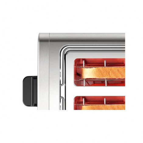 Bosch | TAT3P420 | DesignLine Toaster | Power 970 W | Number of slots 2 | Housing material Stainless steel | Stainless steel/Bl - 5